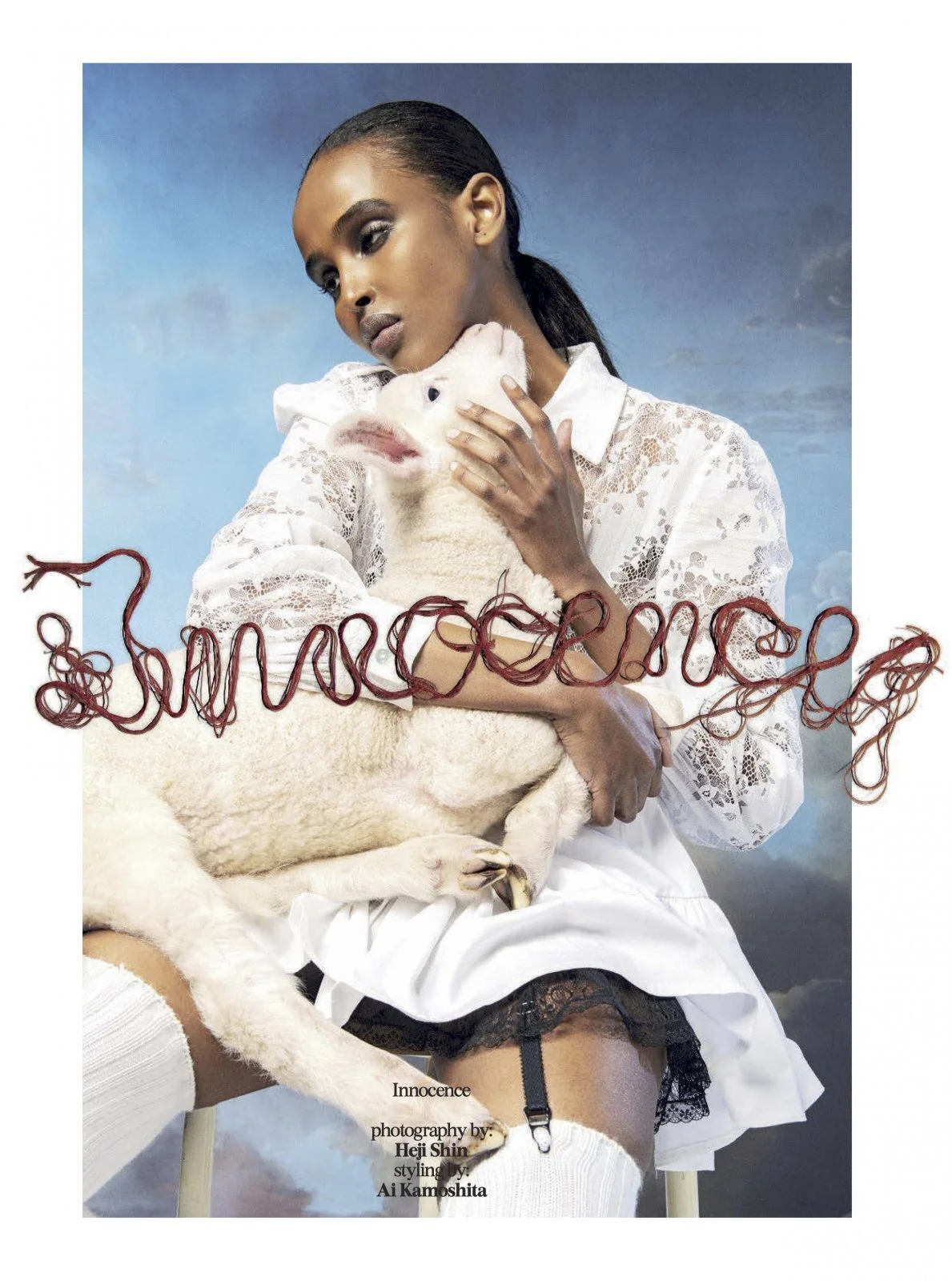 Ifrah Quaasim, Zoe Petit by Heji Shin Vogue Italia January 2021